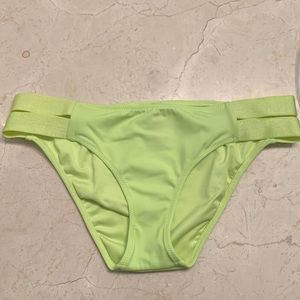 Victoria’s Secret Neon Yellow Bikini Swim Bottom S